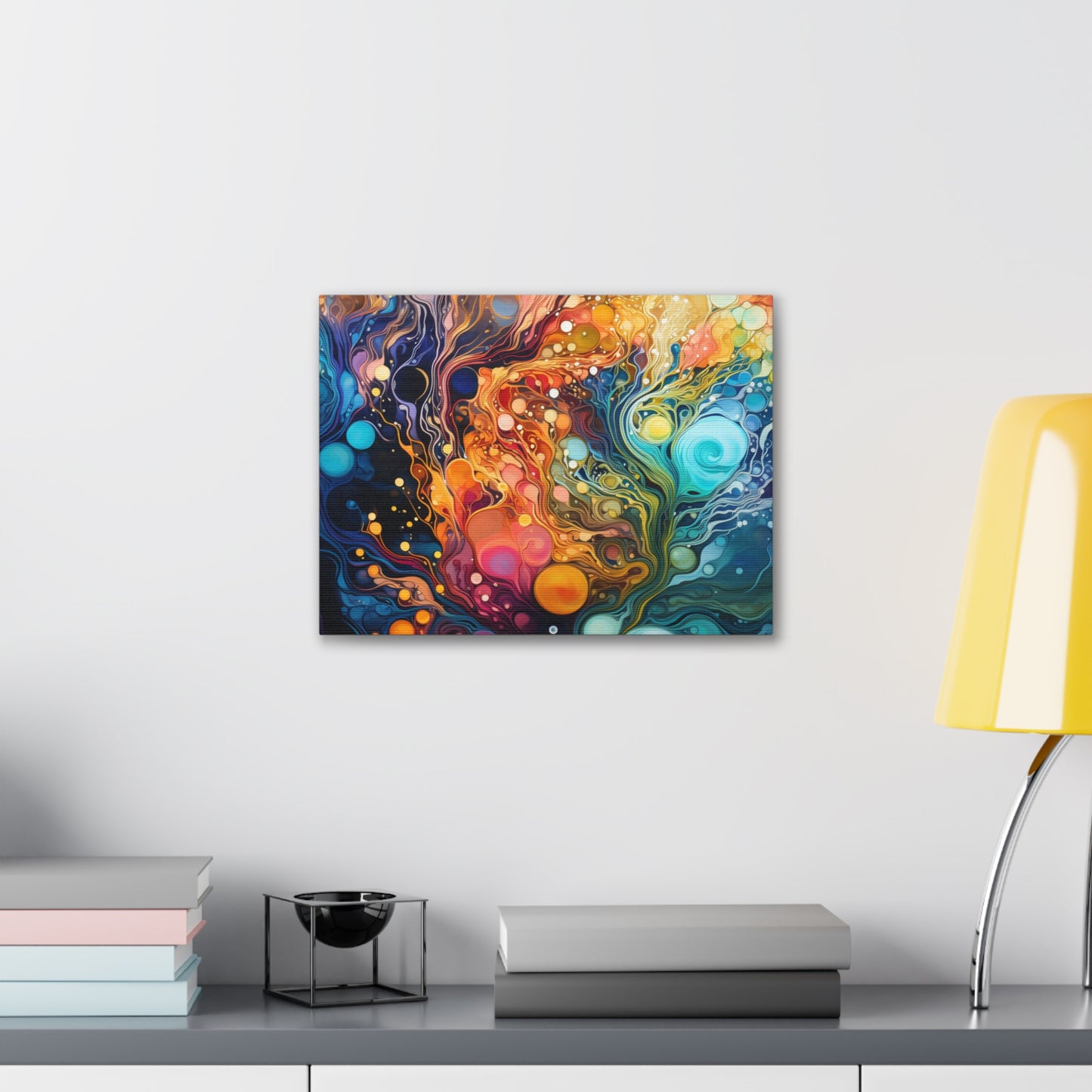 "Color Beneath the Waves Series 2" Canvas Gallery Wraps