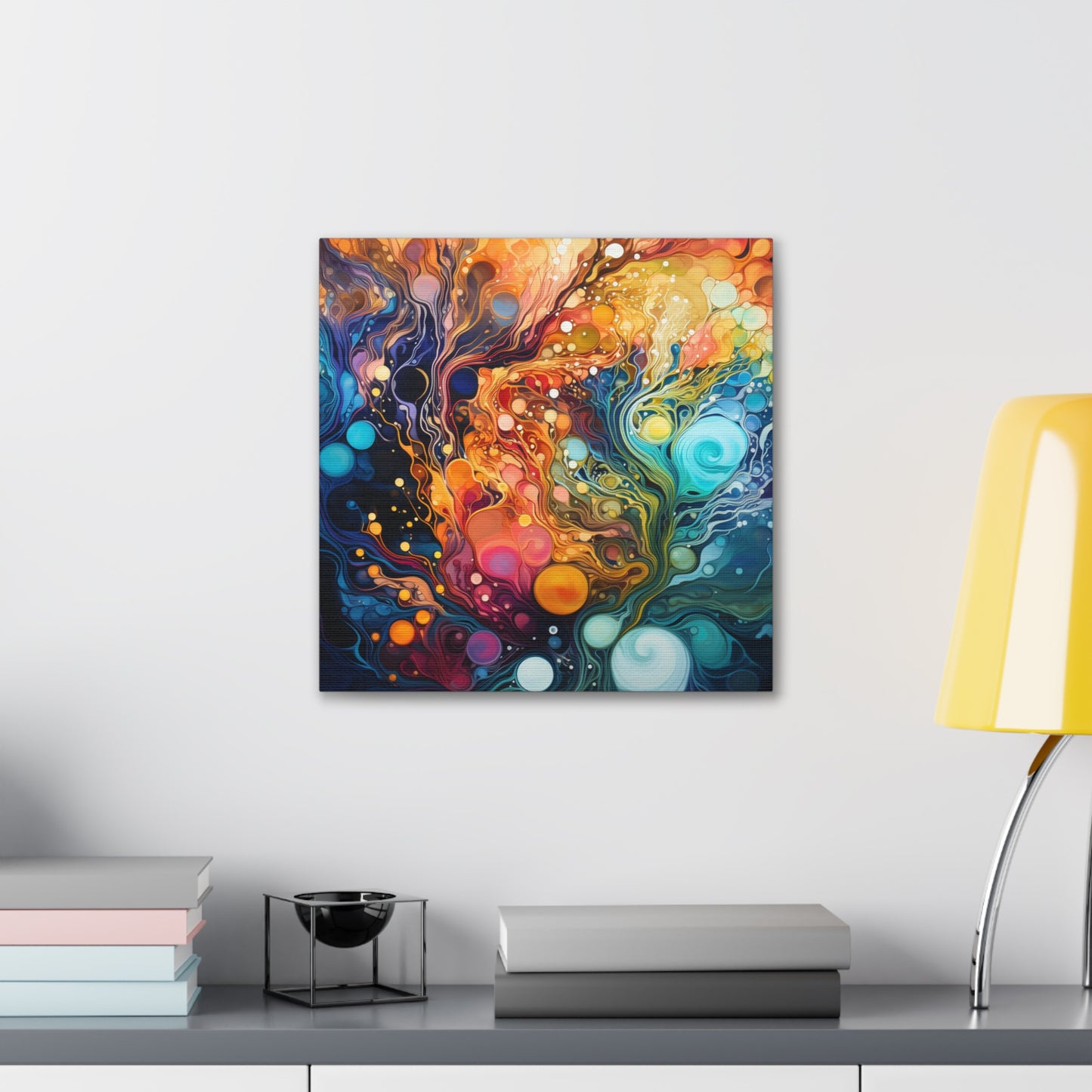 "Color Beneath the Waves Series 2" Canvas Gallery Wraps