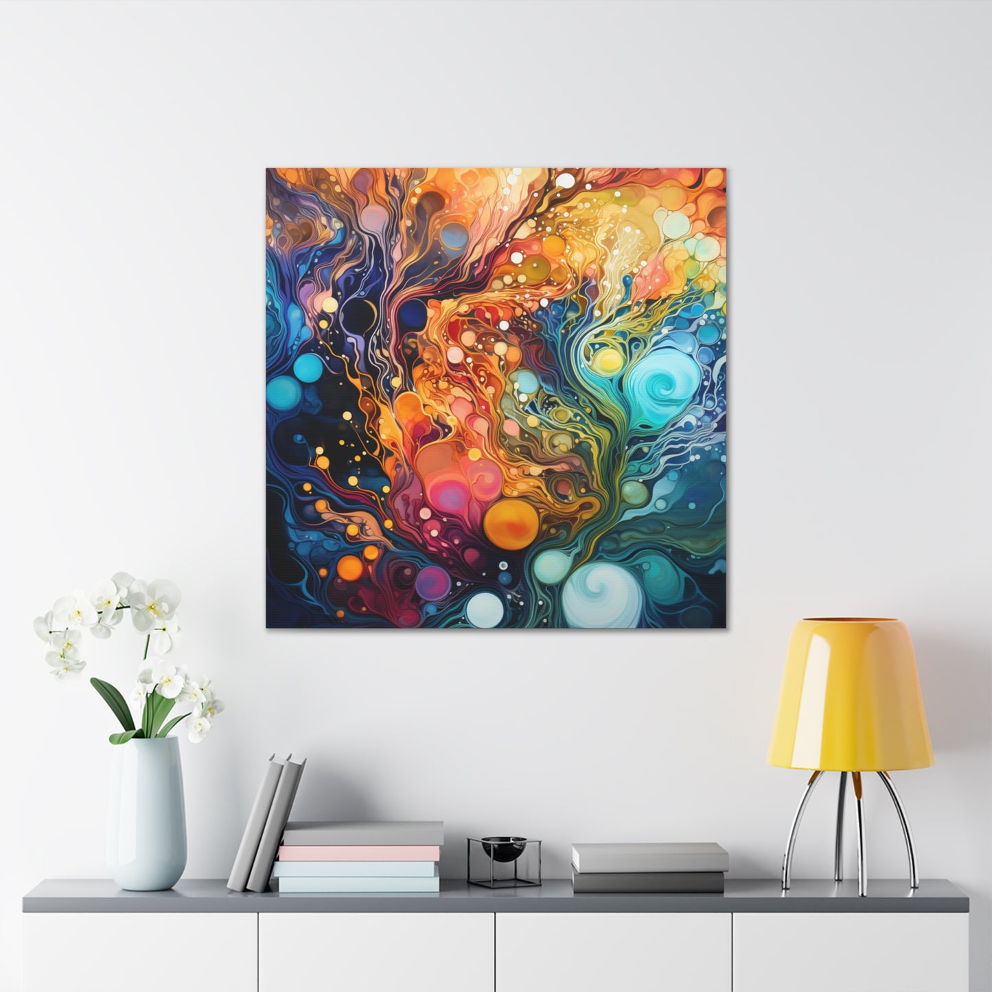 "Color Beneath the Waves Series 2" Canvas Gallery Wraps