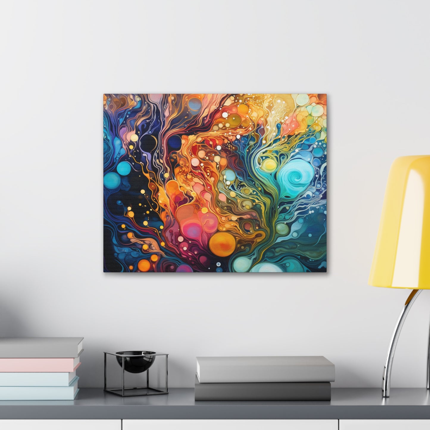 "Color Beneath the Waves Series 2" Canvas Gallery Wraps