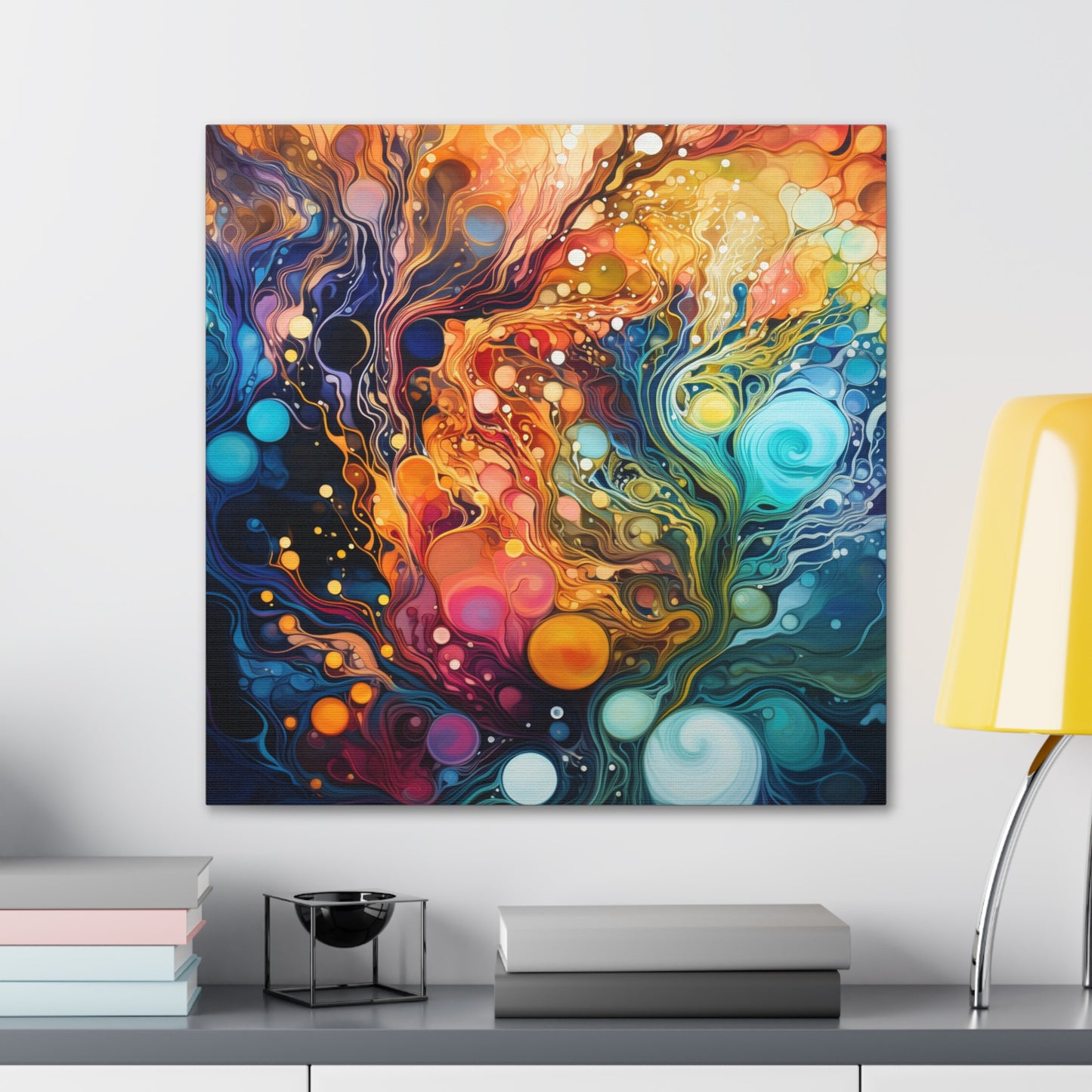 "Color Beneath the Waves Series 2" Canvas Gallery Wraps
