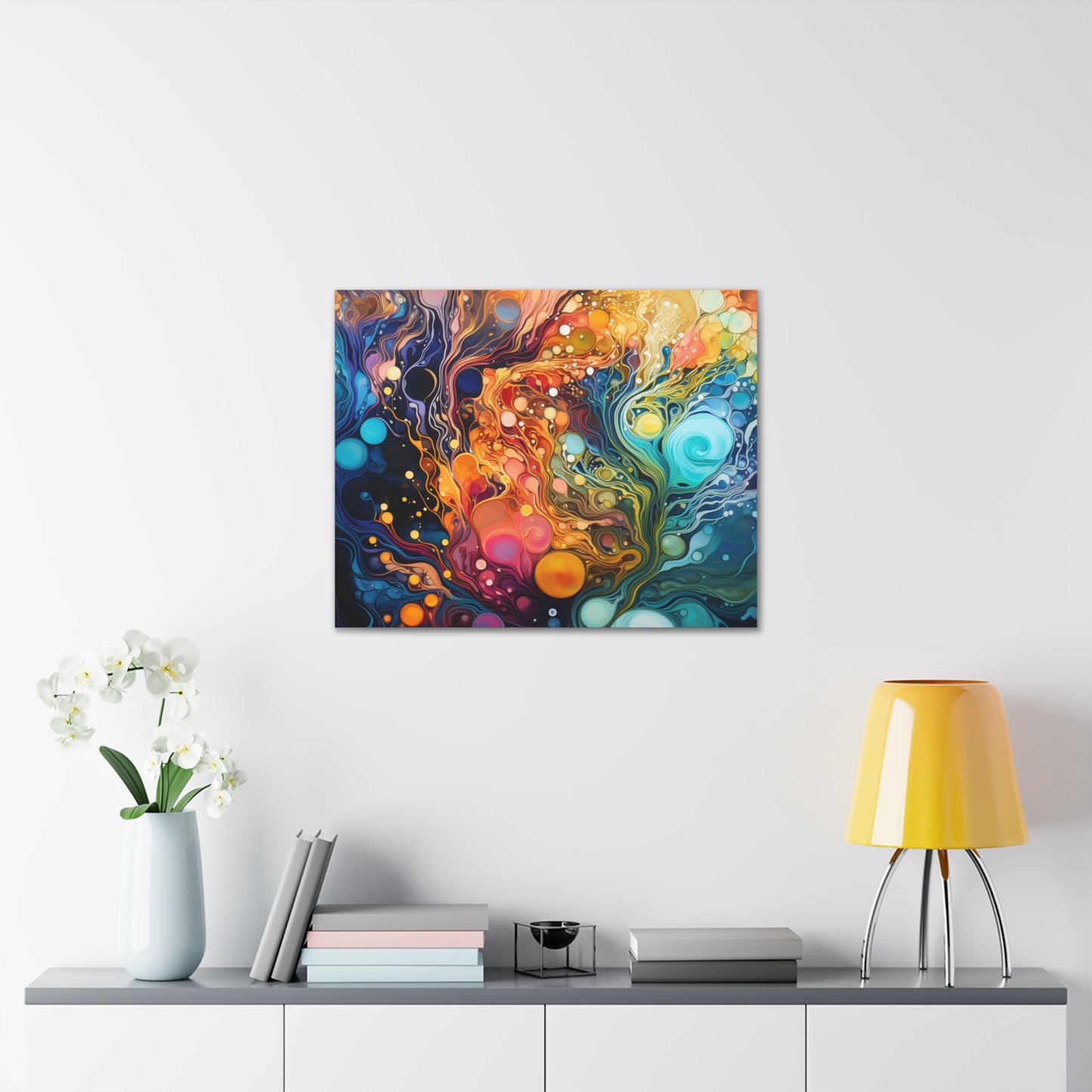 "Color Beneath the Waves Series 2" Canvas Gallery Wraps