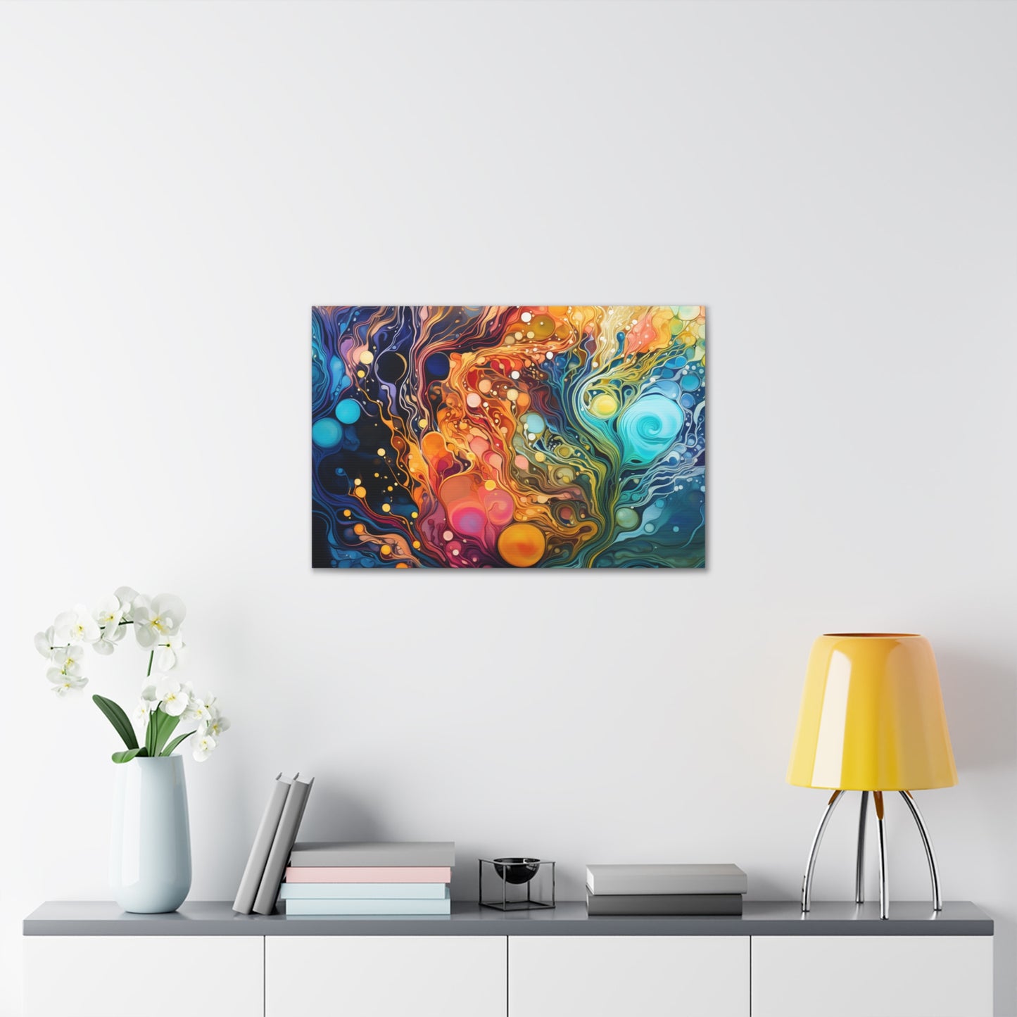 "Color Beneath the Waves Series 2" Canvas Gallery Wraps
