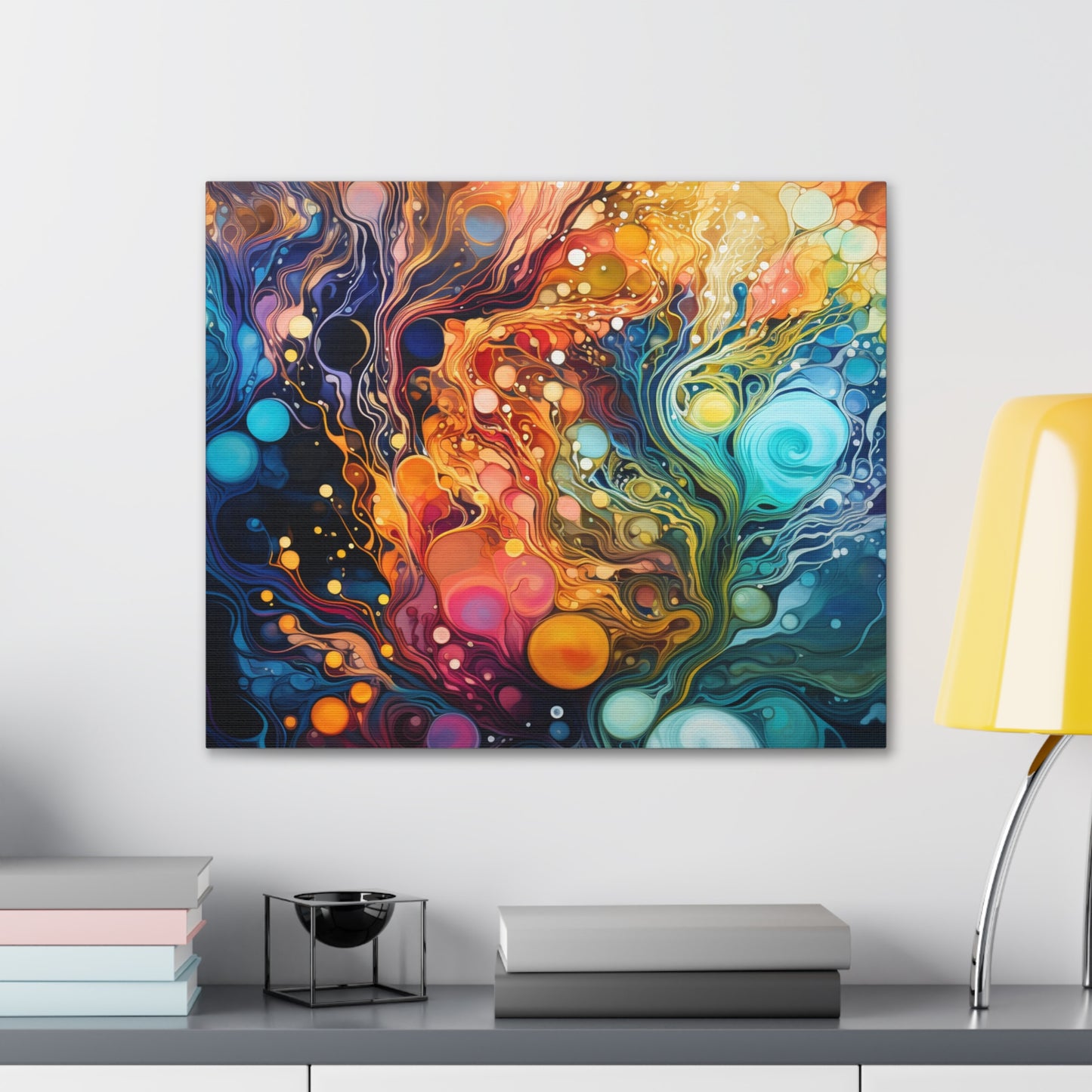 "Color Beneath the Waves Series 2" Canvas Gallery Wraps