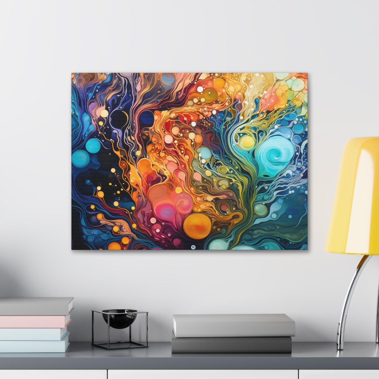 "Color Beneath the Waves Series 2" Canvas Gallery Wraps