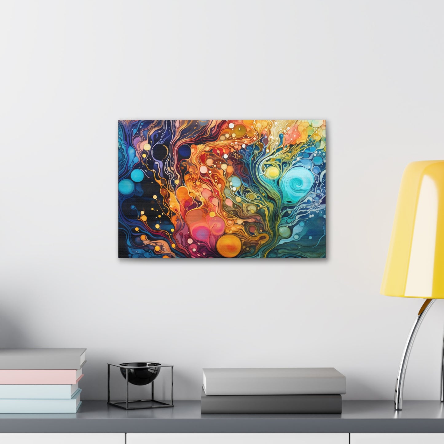 "Color Beneath the Waves Series 2" Canvas Gallery Wraps